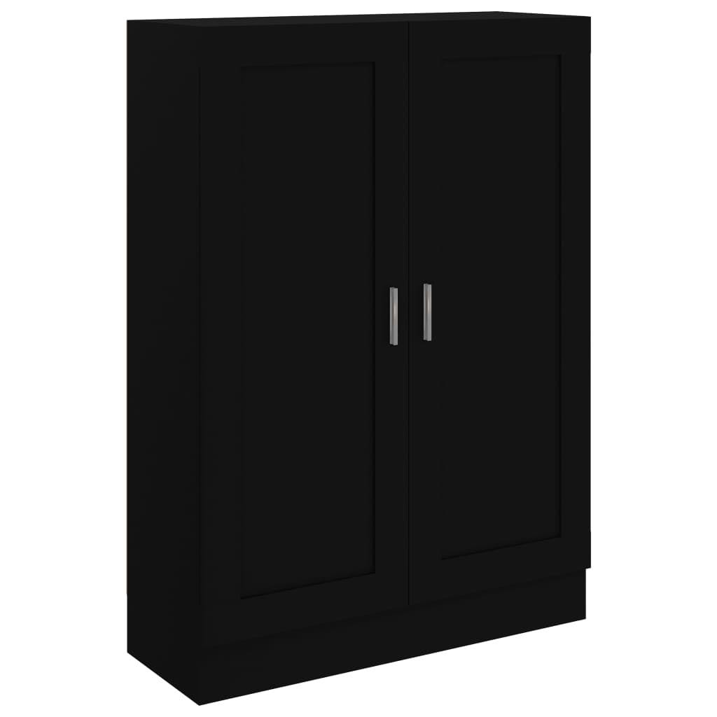 Book Cabinet White and Sonoma Oak Chipboard N925841