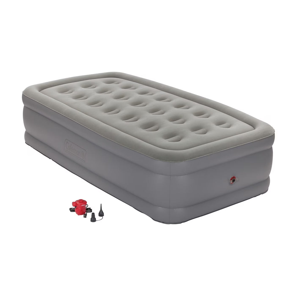 Twin Double High Airbed with Pump A882