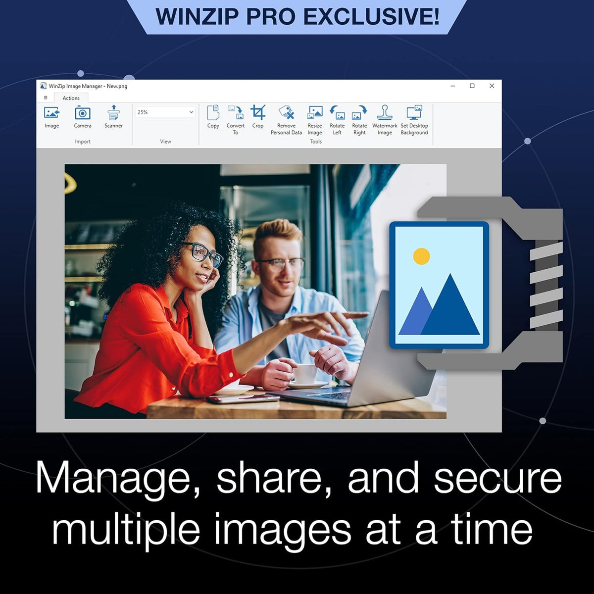 Zip Compression Encryption File Manager Backup Software F713011