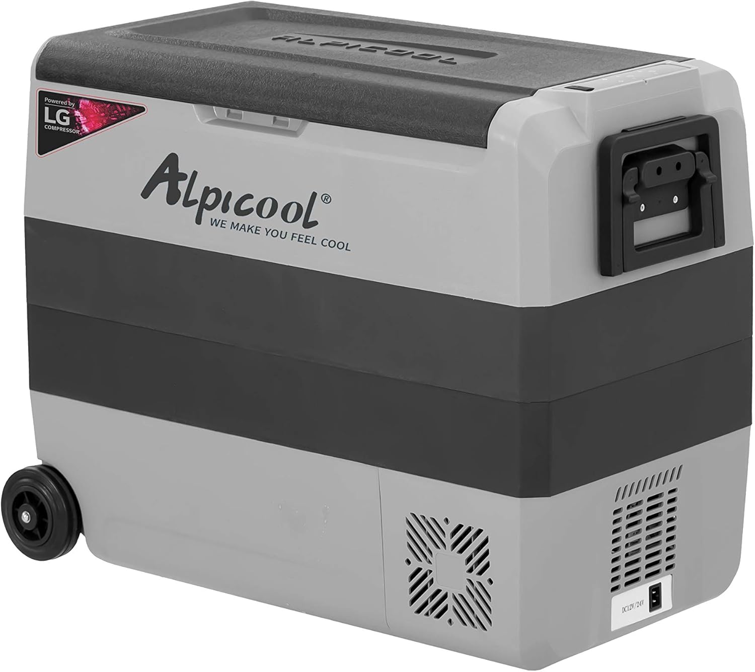 53 Quart Dual Temperature Control 12 Volt Portable Car Refrigerator Freezer P894054