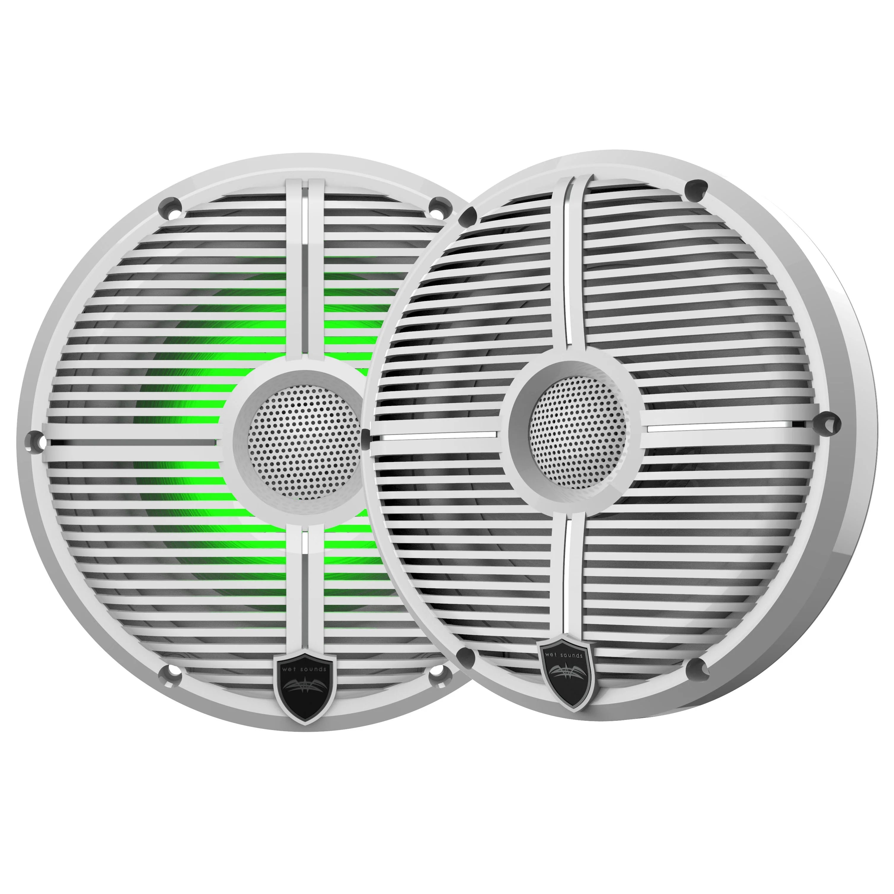Marine Stereo with 2 Pair Marine Coaxial Speakers S5694