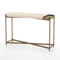 Parchment White Console Table Z81248