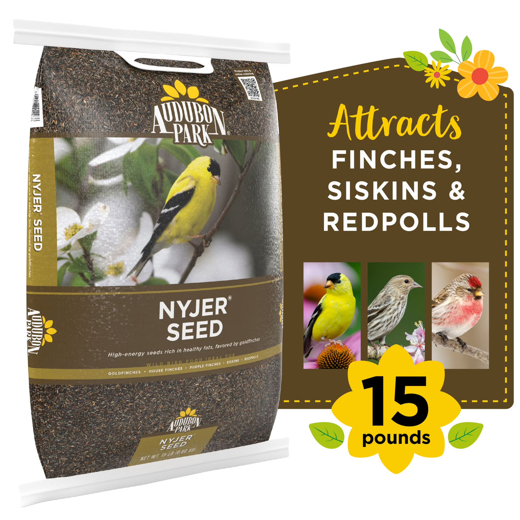 Nyjer Seed Wild Bird Food, 15 lb. Bag F406