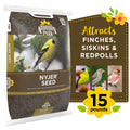 Nyjer Seed Wild Bird Food, 15 lb. Bag F406