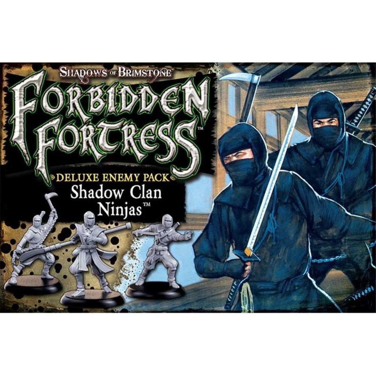 Shadow of Brimstone Clan Ninja Deluxe Enemy Pack Board Game R745