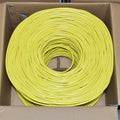 Cat6 Bulk Cable 1000ft Yellow W294