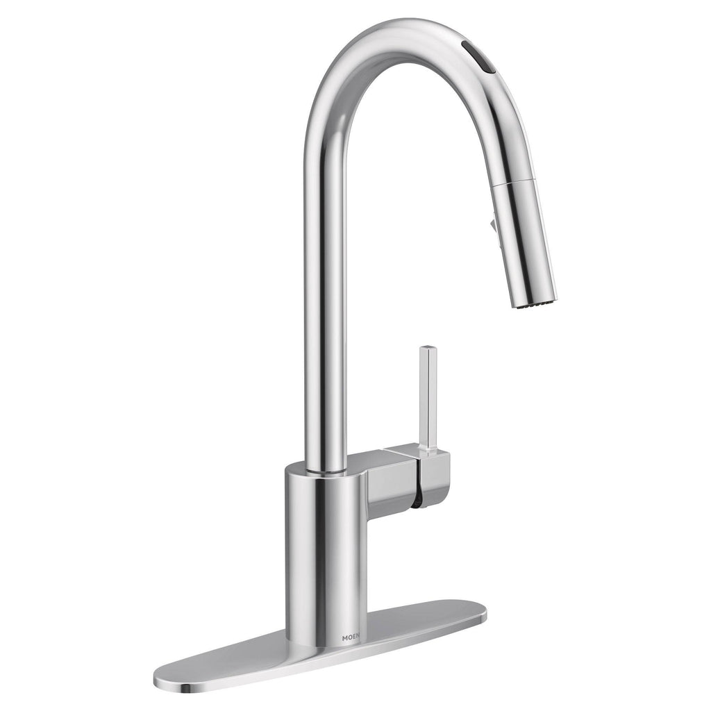 Black Stainless One Handle Pulldown Kitchen Faucet R306