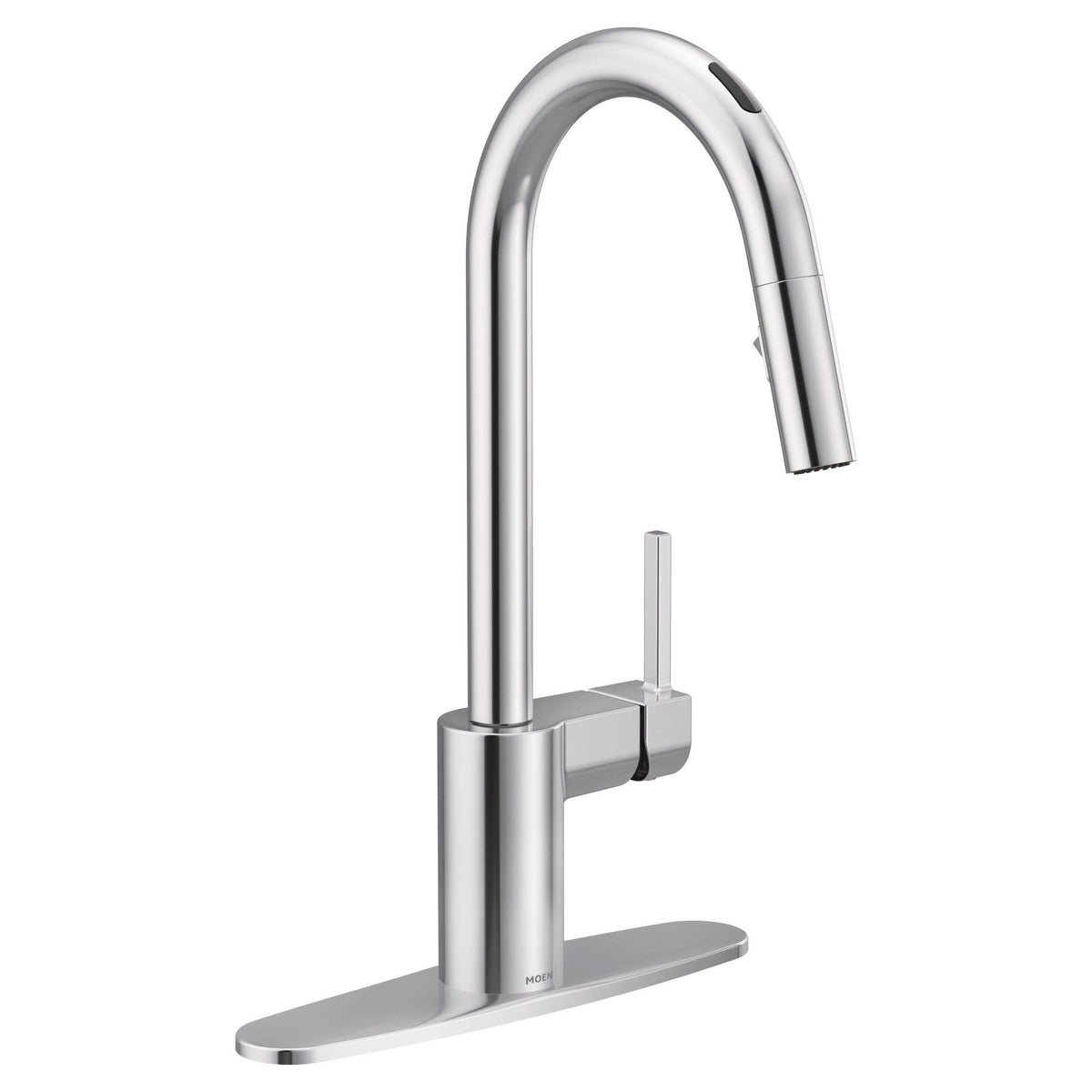 Black Stainless One Handle Pulldown Kitchen Faucet R306