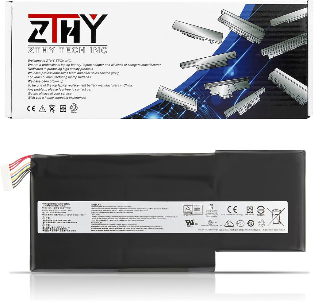Laptop Battery 11.4V 52.4Wh 4500mAh 3Cell Pack of 2 V89477