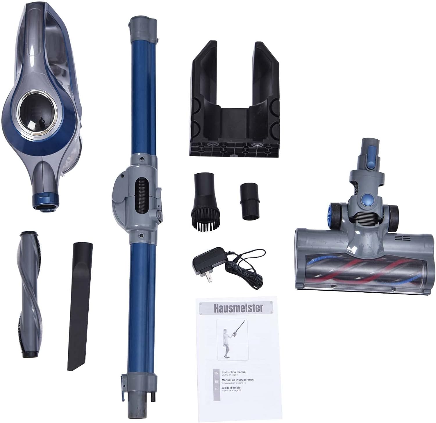 Cordless Stick Vacuum Cleaner Handheld Portable for Hard Floors Carpet Pet Hair D62631