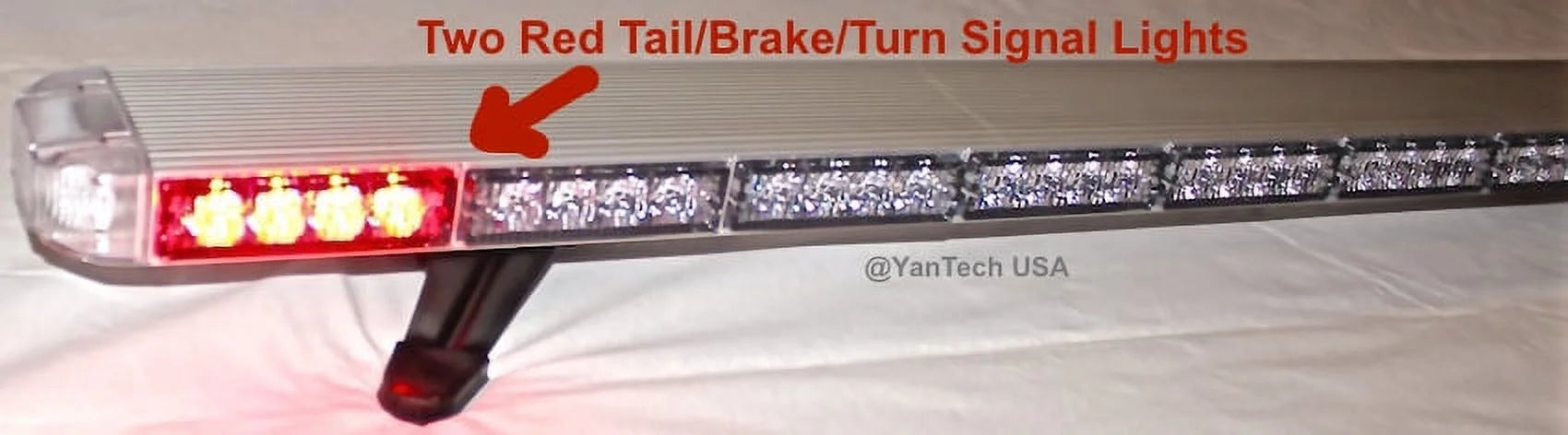 Amber LED Emergency Light Bar with Take Down, Cargo, Brake/Turn Signal R239812