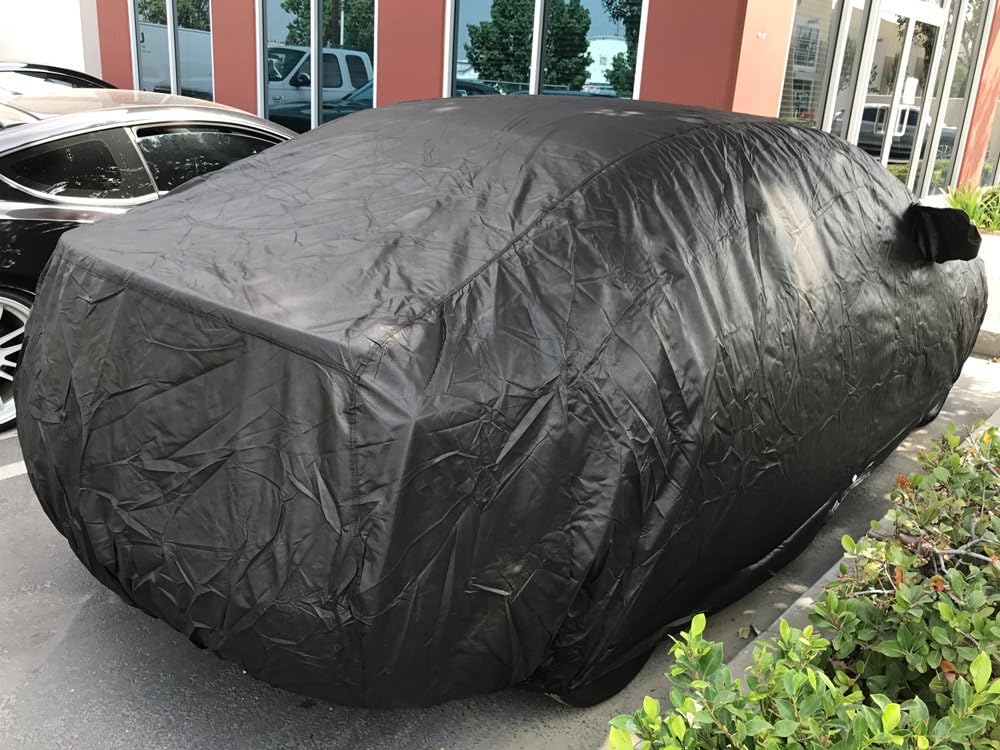 Car Cover Black Pack of 2 D800278