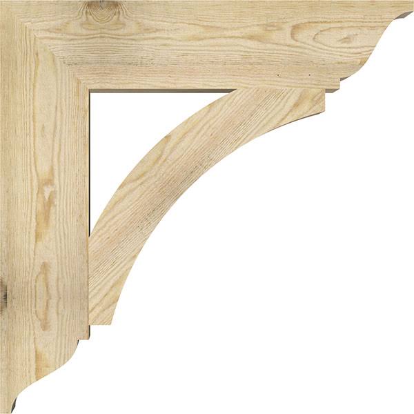 Thorton Traditional Rough Sawn Bracket, Douglas Fir H76822