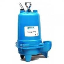 Sewage Pump, 1/2 HP, 200 Volts, 3 Phase, 160 GPM Max O25909