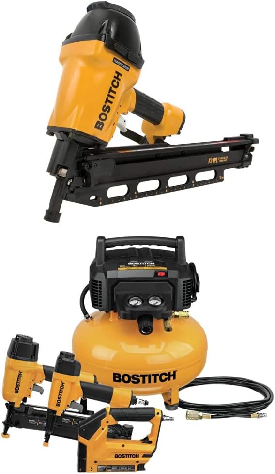 Pneumatic Framing Nailer, Round Head, 1-1/2-Inch to 3-1/2-Inch J430