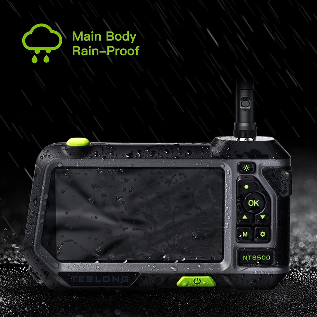 Industrial Borescope Inspection Camera with 5inch 720P HD Screen, 16.5ft Z3605