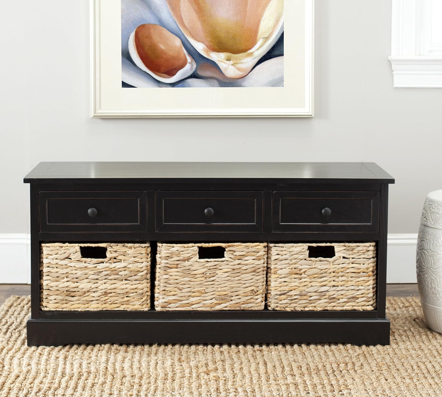 Red 3-Drawer Storage Unit P602