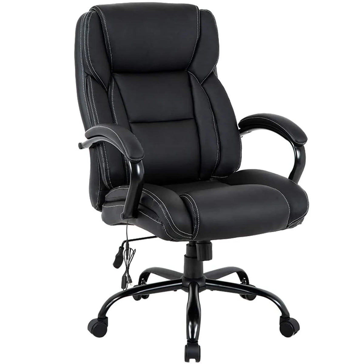 Black High Back PU Leather Executive Office Chair X264111