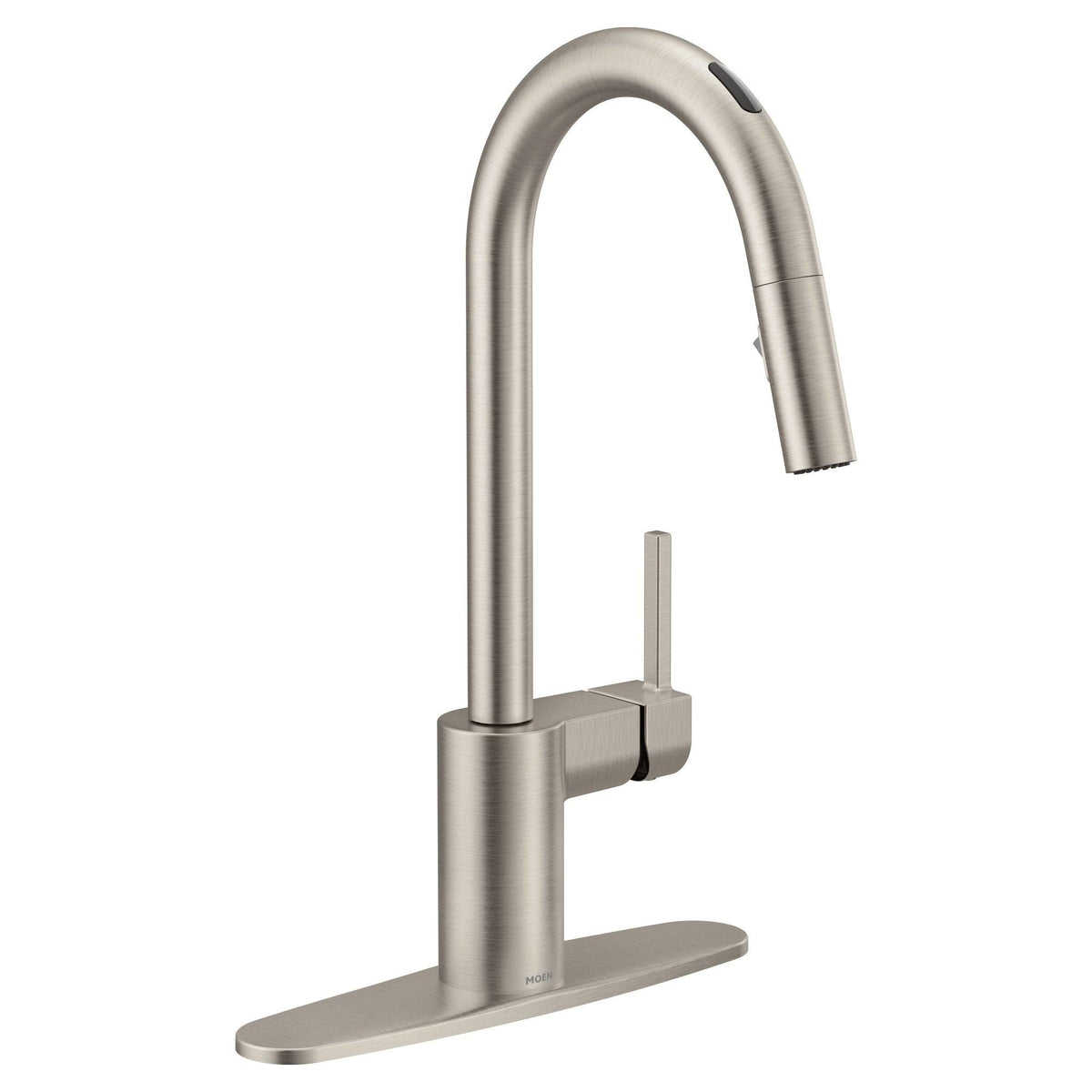 Black Stainless One Handle Pulldown Kitchen Faucet R306