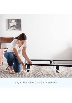 Black California King Steelock Bed Frame I32895