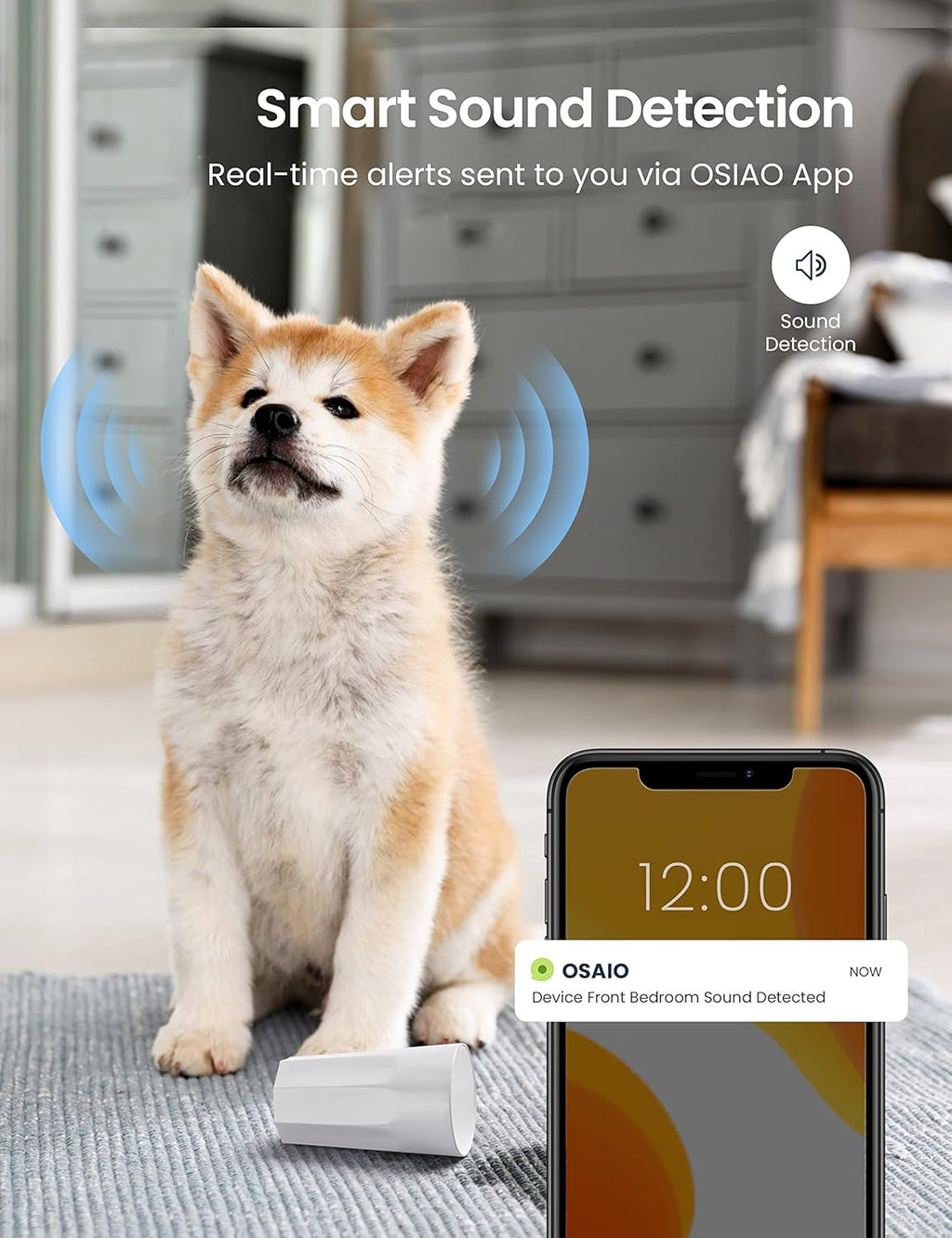 2 Pack Wi-Fi Pet Camera with Motion Detection and 2-Way Audio K887