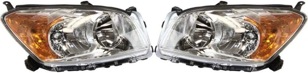 Headlight Assembly Pair for Toyota Rav4 2009 2012 J848