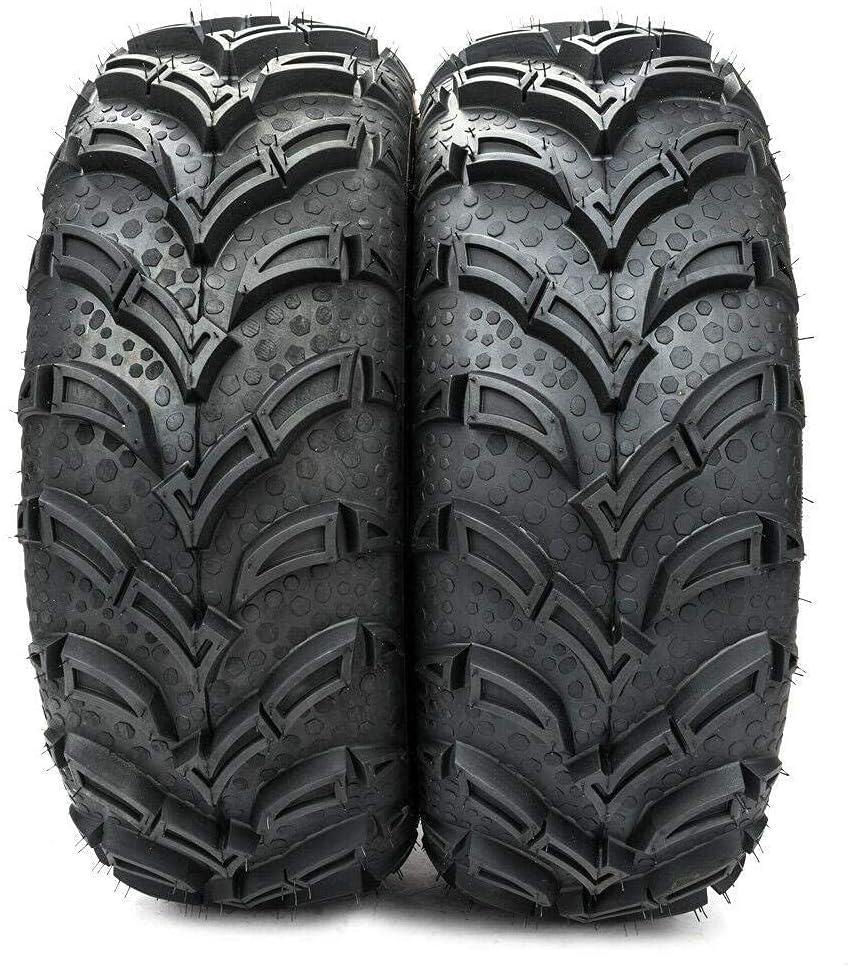 2 PCS All Terrain Tubeless ATV UTV Tires 25x10-12 Rear 6PR C765
