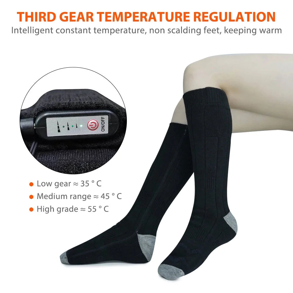 Heated Socks with Rechargeable Battery K402110