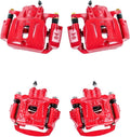 Red Coated Brake Calipers Brake Kit W1671