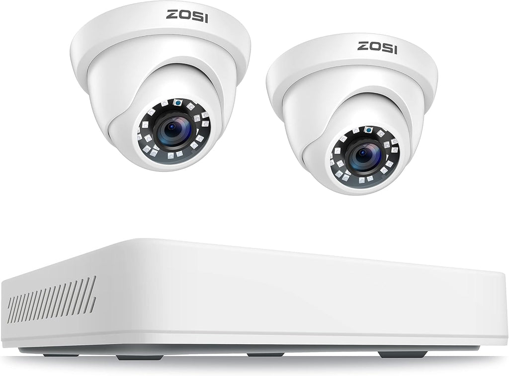 4 Pack 2MP 1080p HD-TVI Dome Security Camera A493110