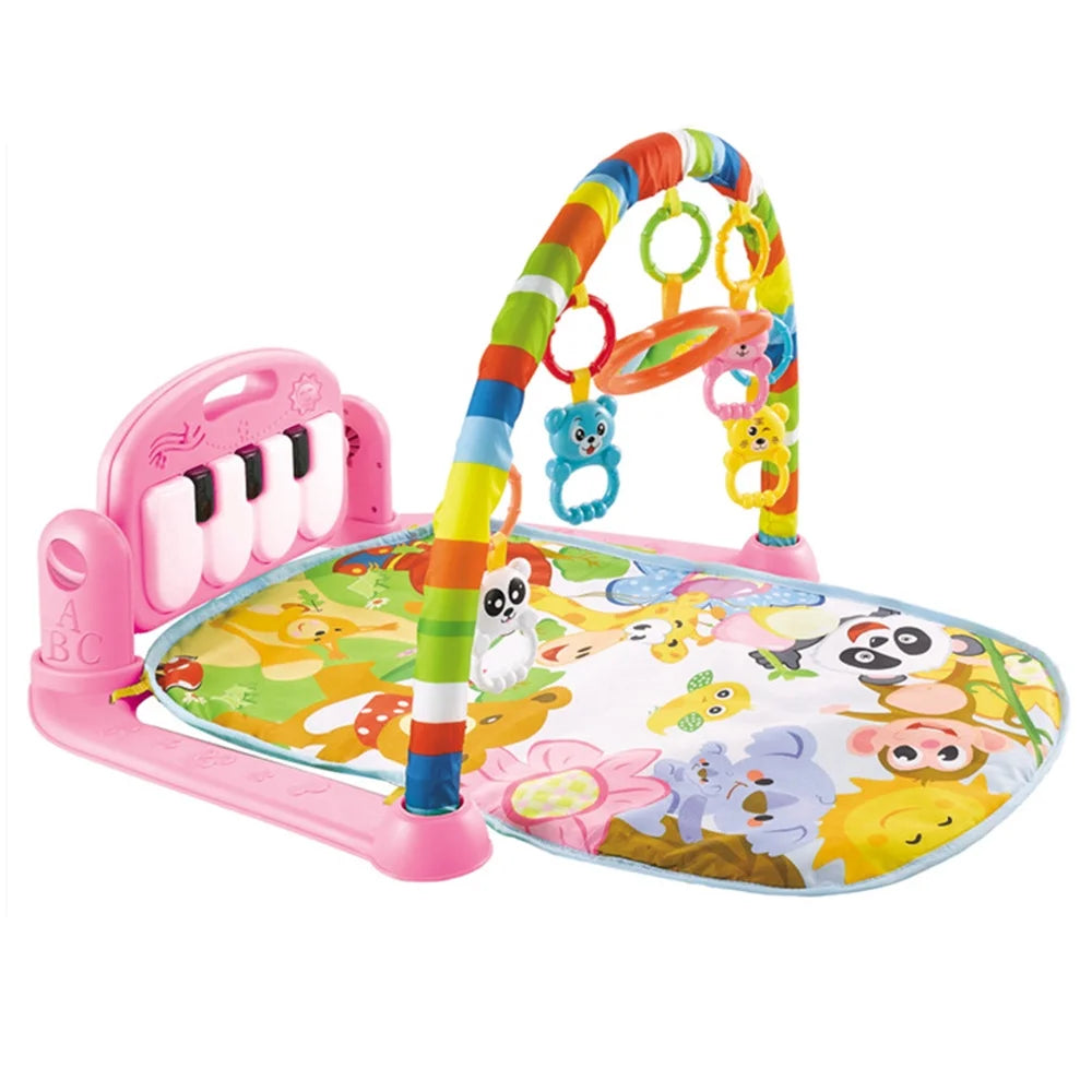 Playmat Kick and Play Piano Gym with Music Hanging Mirror M89862