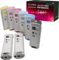 Compatible Ink Cartridge 130ml for Designjet Printer (Pack of 8) Q717580