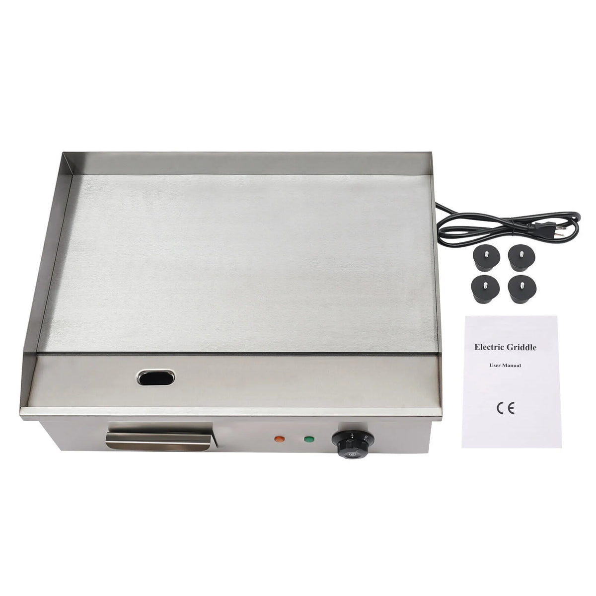 3000W Commercial Electric Griddle Cooktop Flat Top Plate W6465