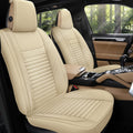 Gray Full Set Leather Car Seat Covers L773