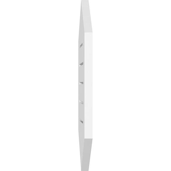 PVC Gable Vent 14/12 Pitch Z1311