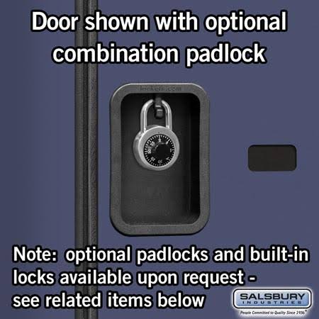 Blue Wood Locker F48761