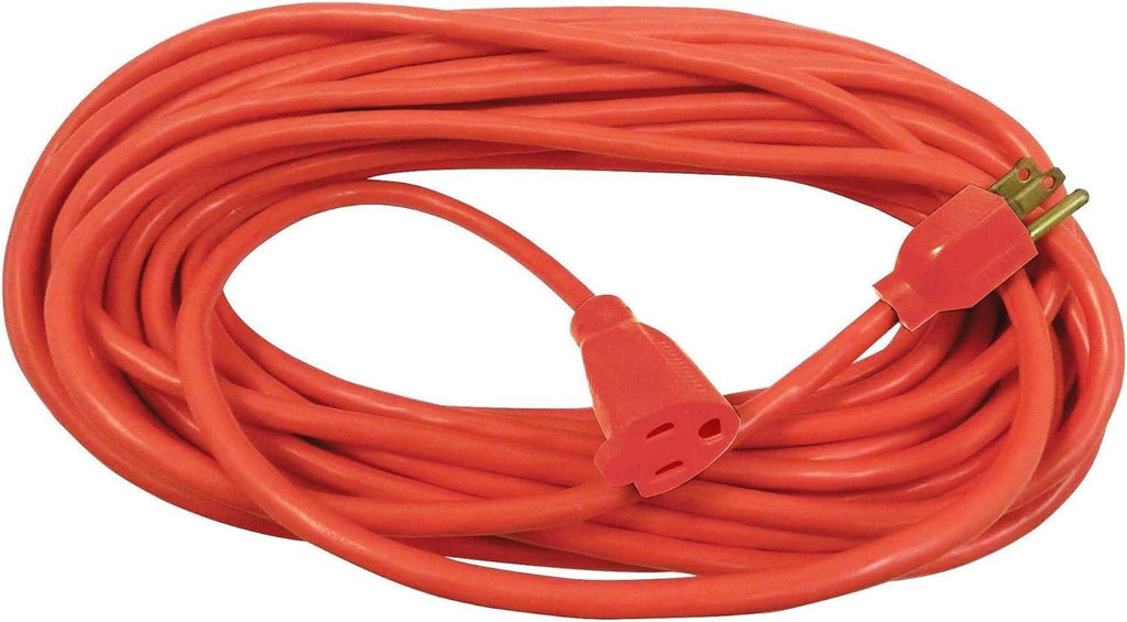 Orange Heavy-Duty Power Extension Cord, 50' W8837