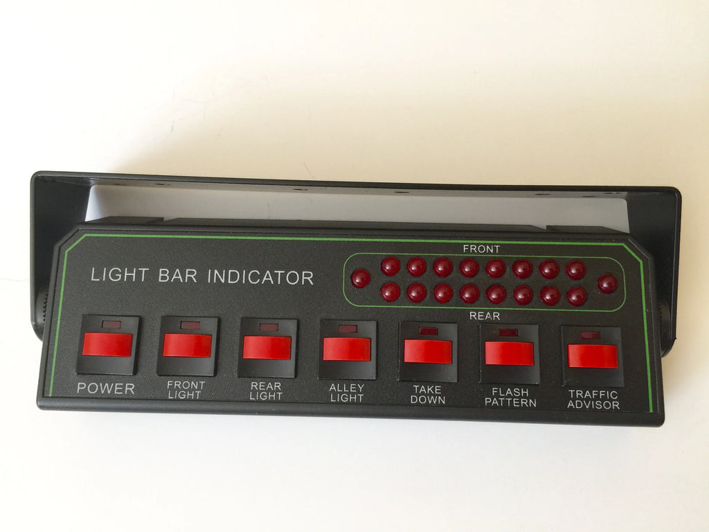 Amber LED Emergency Light Bar with Take Down, Cargo, Brake/Turn Signal R239812