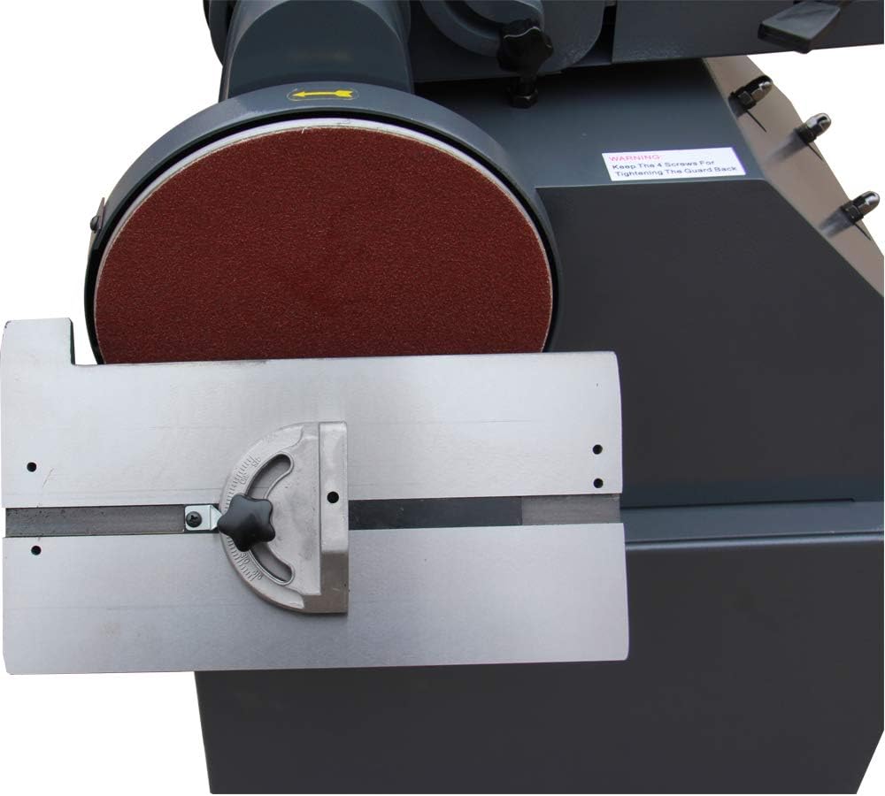 5X48-Inch Belt and 9-Inch Disc Sander with Cast Iron Base P813