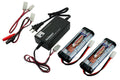 Combo: Universal Smart Charger 6V - 12V + 2 Pcs 7.2V NiMH 3800mAh Battery Packs W6521