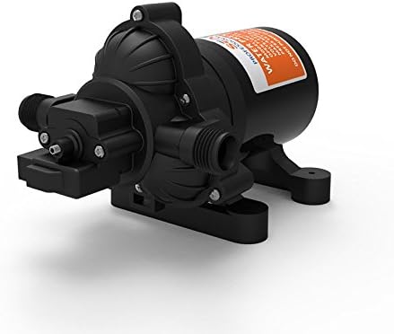 24V DC 2.8 GPM 45PSI Diaphragm Water Pressure Pump C1523