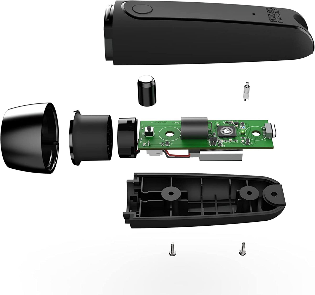 Black Rechargeable Electronic Whistle L5719