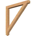 Traditional Arts u0026 Crafts Smooth Bracket, Western Red Cedar B31022