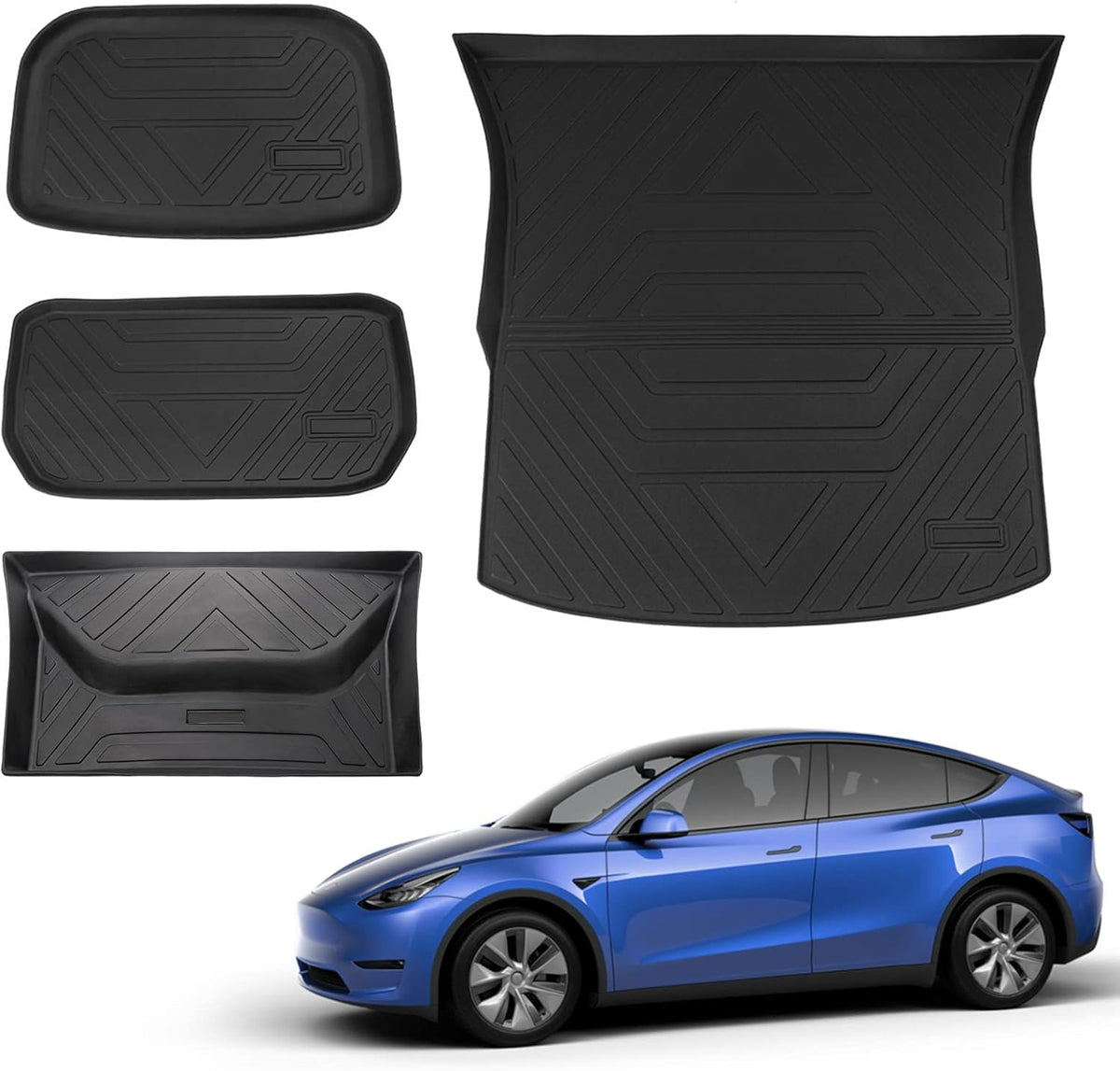 Tesla Model Y 5-Seater Trunk Mats Floor Mats Cargo Liner T96315