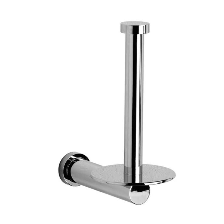 Brass Vertical Toilet Roll Holder I939978